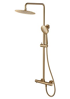 DOUCHEKOLOM ZEN MET THERMOSTATISCHE KRAAN KOPER GEBORSTELD S951-790